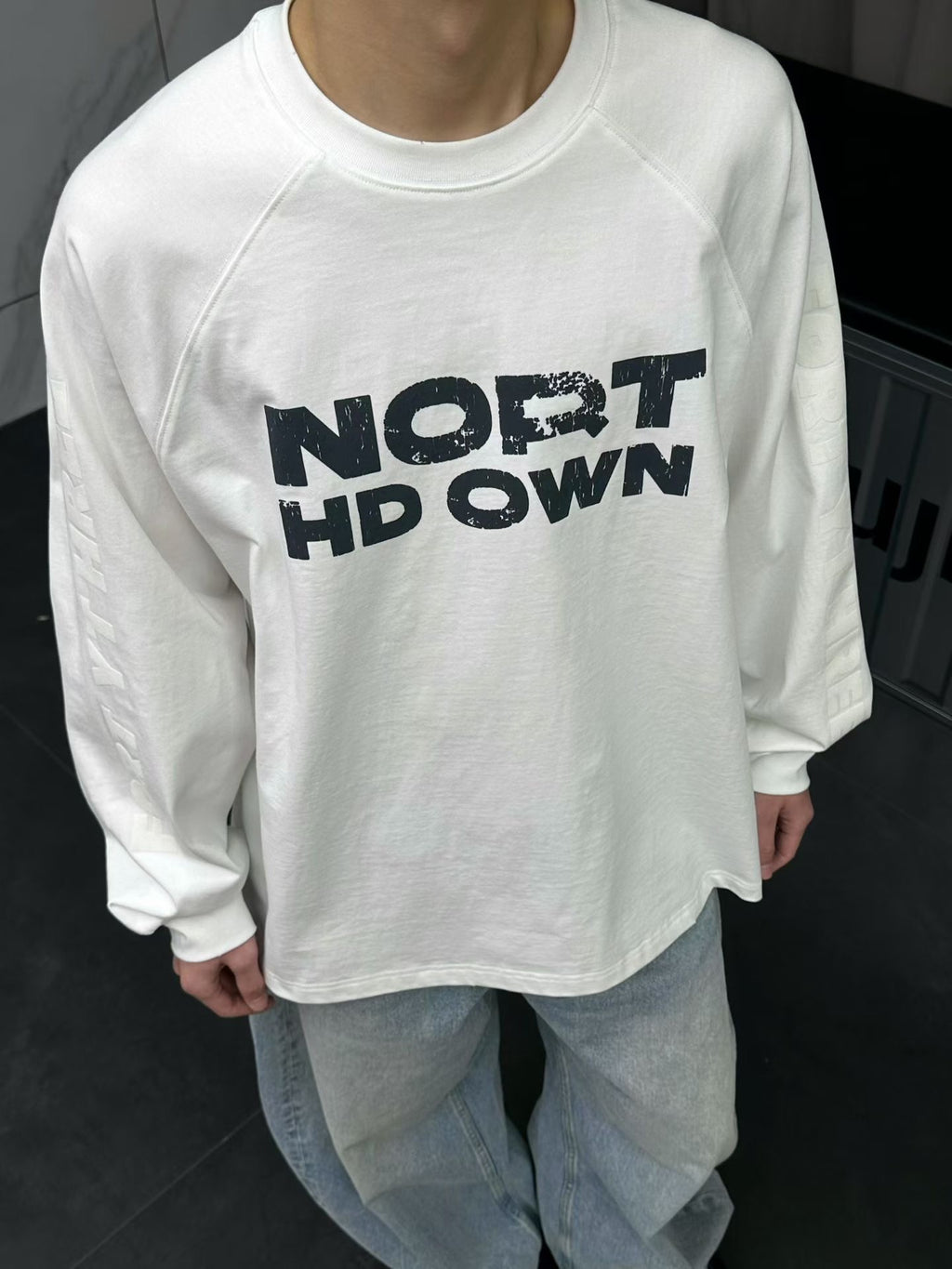 N43009 ﾍﾋﾞｰｳｪｲﾄﾛﾝｸﾞTｼｬﾂ