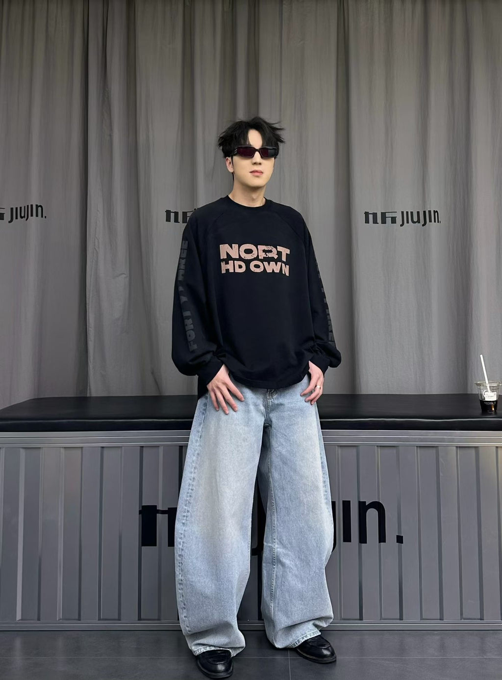 N43009 ﾍﾋﾞｰｳｪｲﾄﾛﾝｸﾞTｼｬﾂ