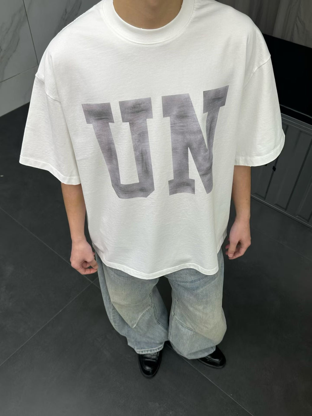 N43014 ﾍﾋﾞｰｳｴｲﾄUNﾛｺﾞTｼｬﾂ