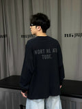 N43011 ﾊﾞｯｸﾛｺﾞﾛﾝｸﾞTｼｬﾂ
