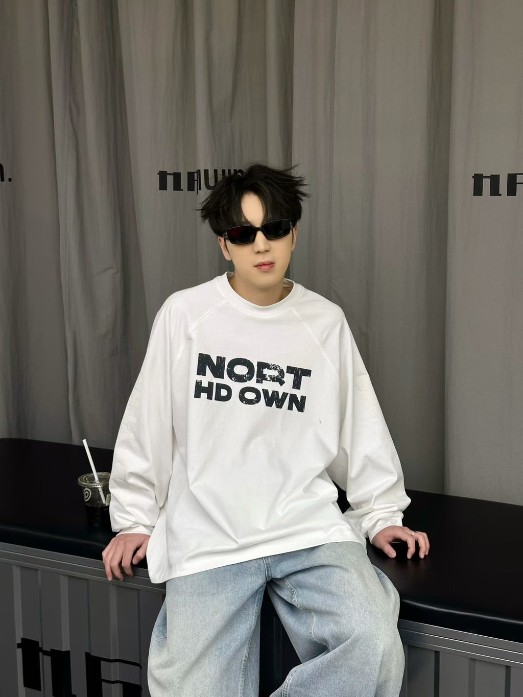 N43009 ﾍﾋﾞｰｳｪｲﾄﾛﾝｸﾞTｼｬﾂ