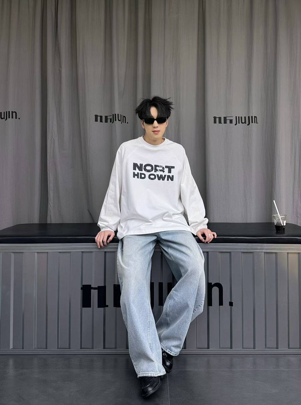 N43009 ﾍﾋﾞｰｳｪｲﾄﾛﾝｸﾞTｼｬﾂ