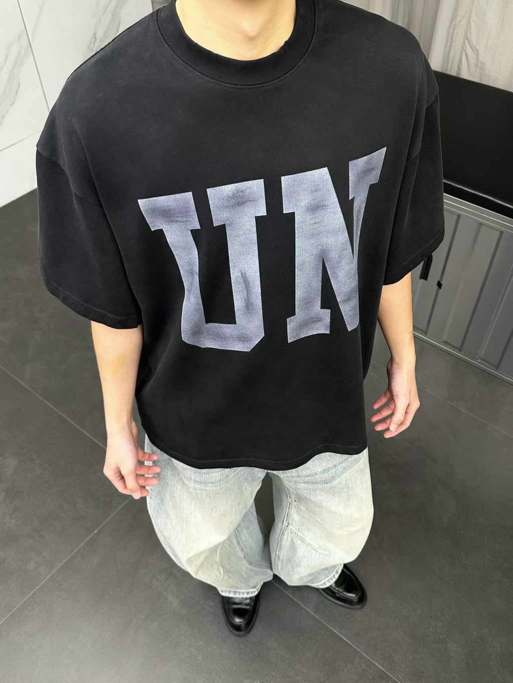 N43014 ﾍﾋﾞｰｳｴｲﾄUNﾛｺﾞTｼｬﾂ